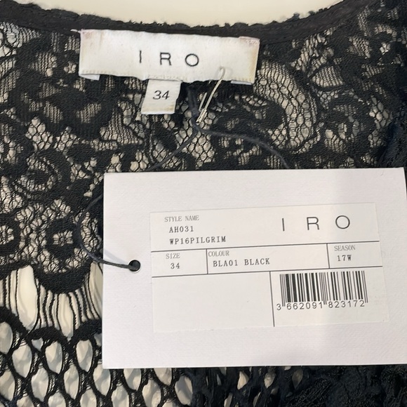 IRO Pilgram top cotton semi sheer - Picture 3 of 5